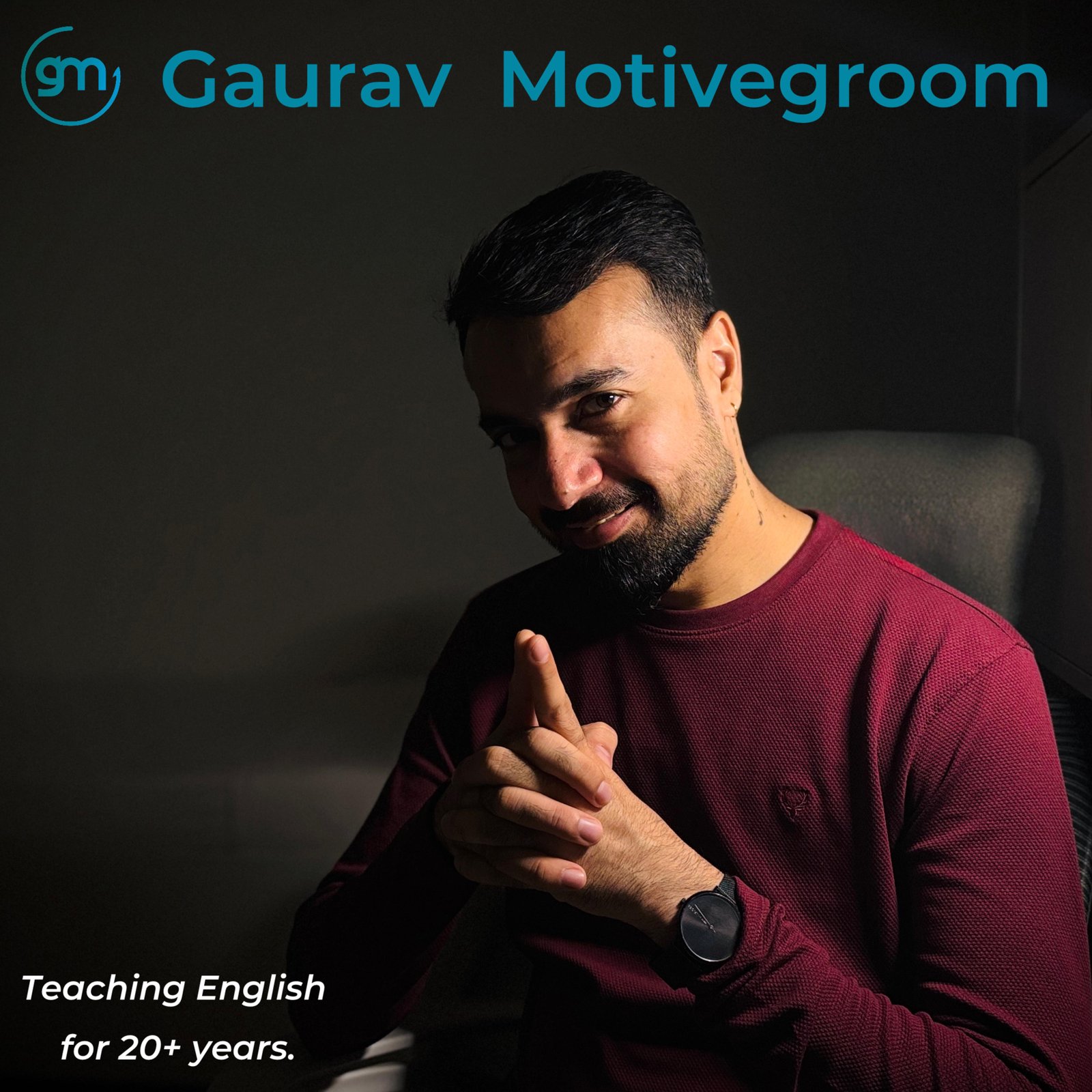 Gaurav Motivegroom Portrait